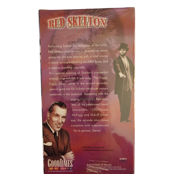 RED SKELTON Collector's Series 5-Pack VHS NWT - Picture 10 of 16